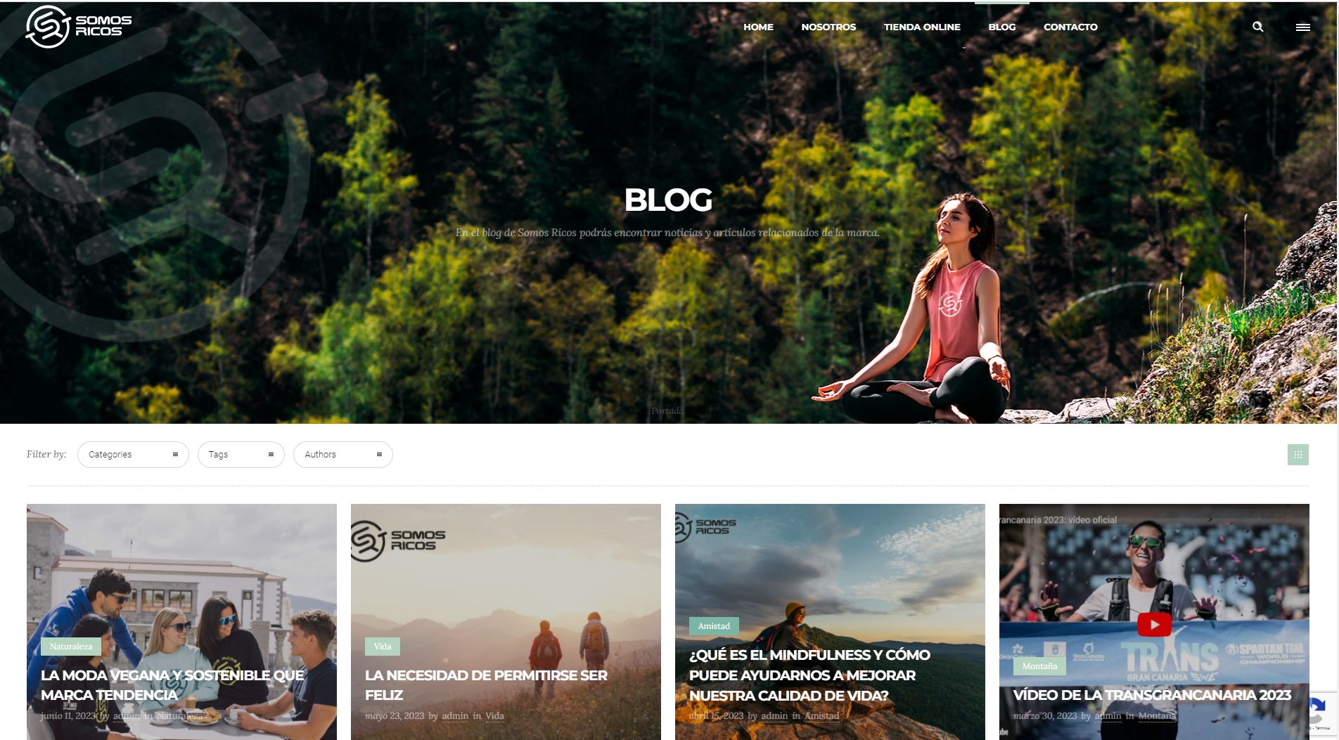 Blog para Somos Ricos