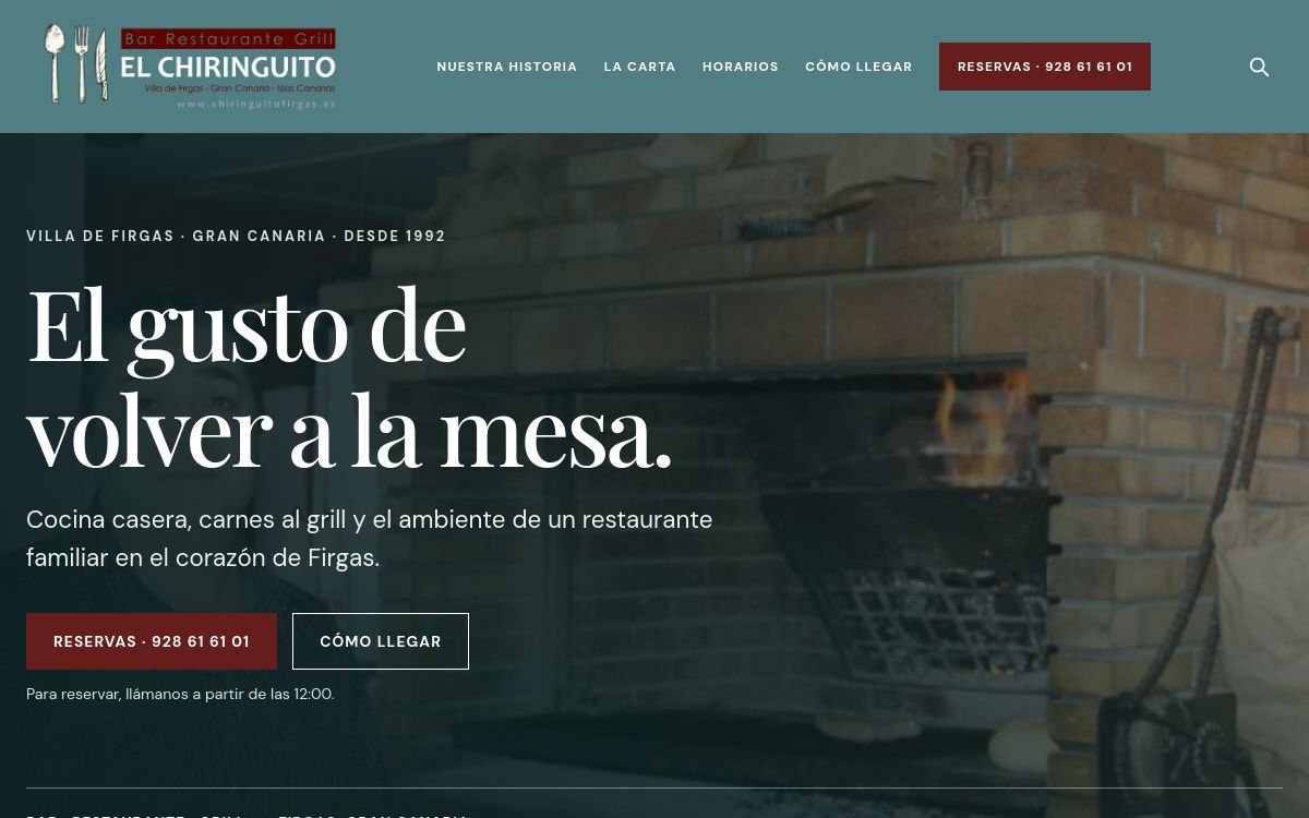 Proyecto El Chiringuito de Firgas