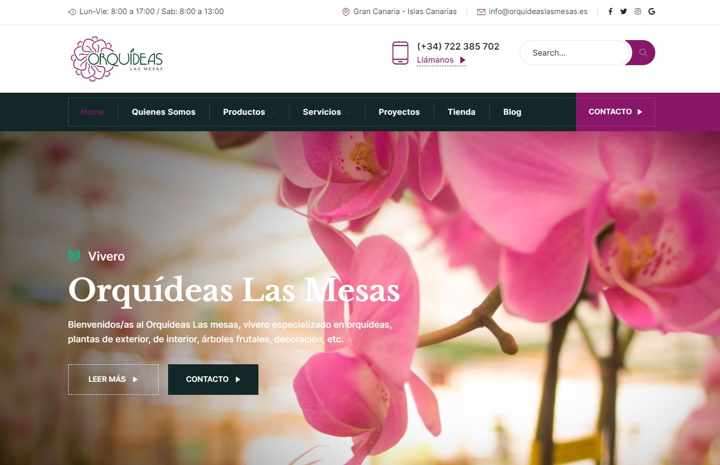 Vivero Orquídeas Las Mesas