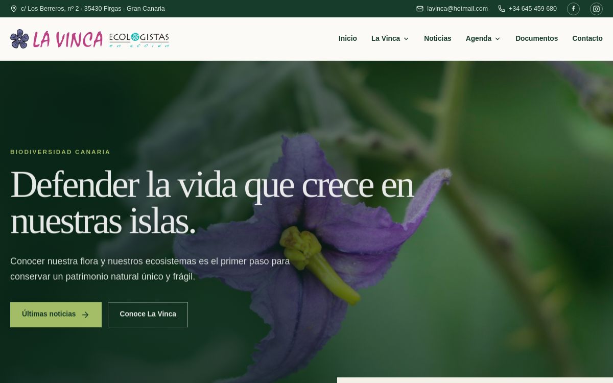 Proyecto La Vinca Ecologistas en Acción