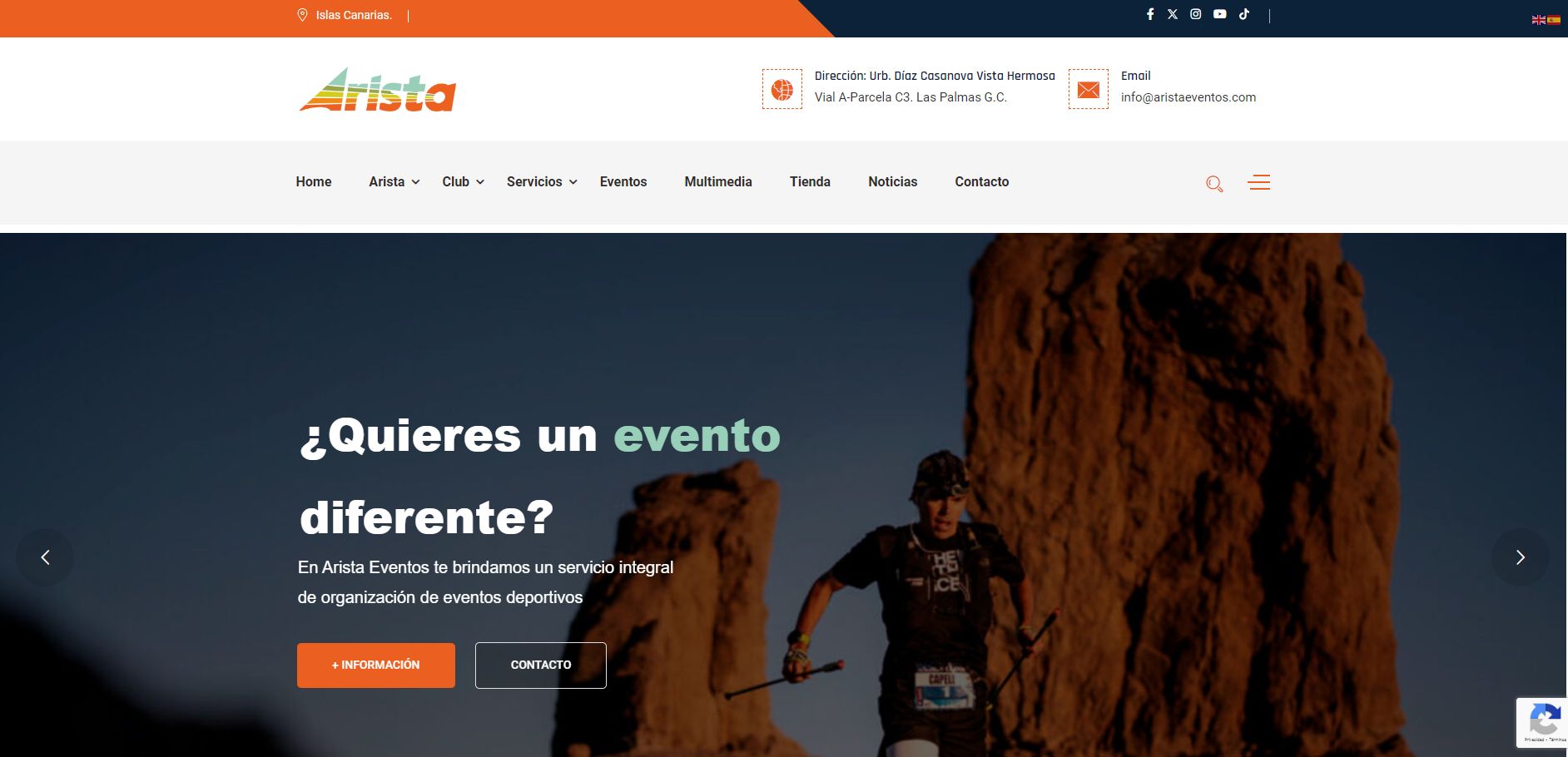 Proyecto Arista Eventos