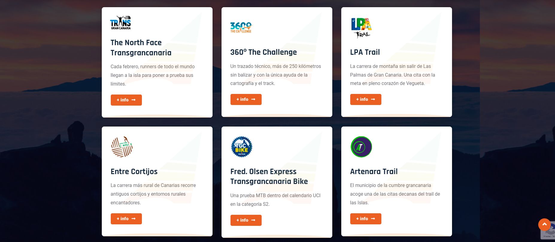 Detalle del proyecto Arista Eventos