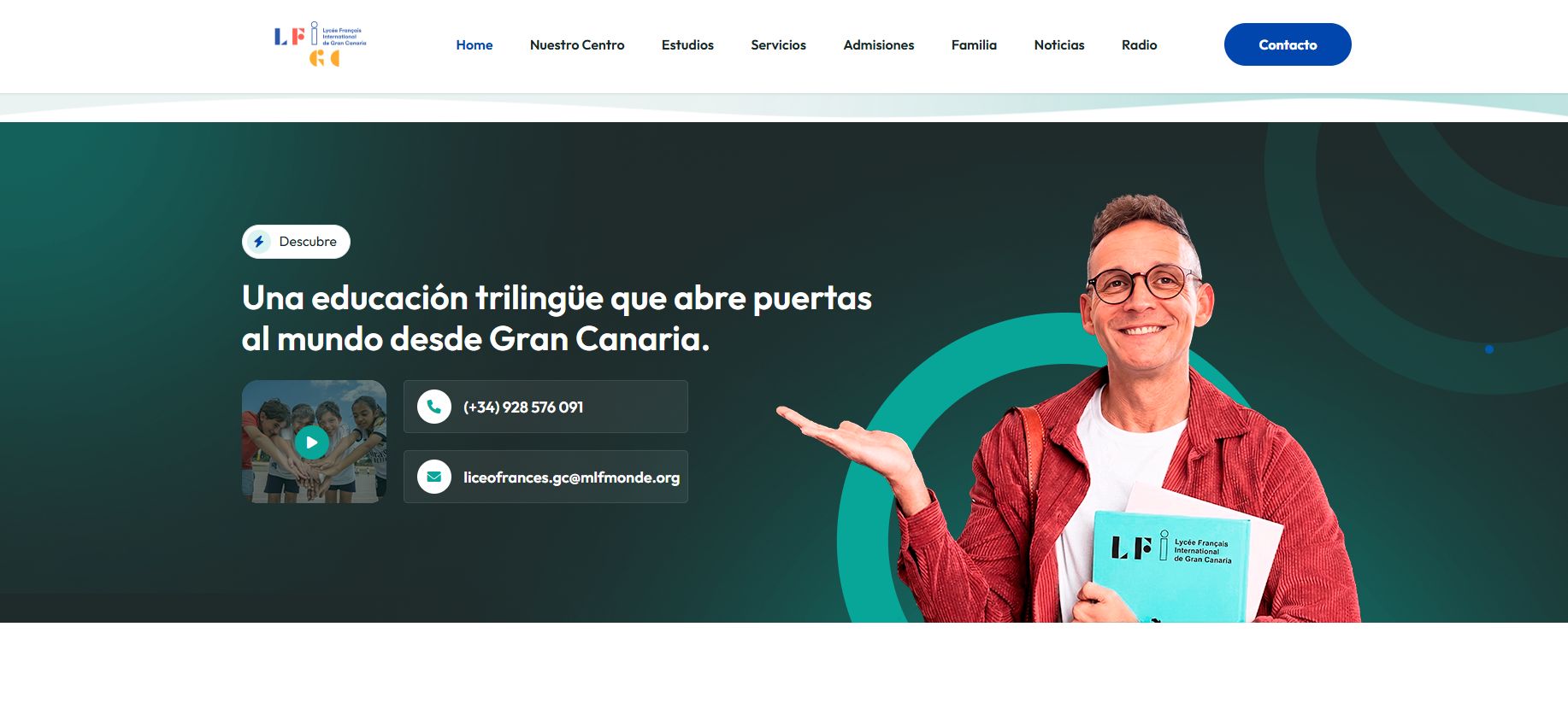 Detalle del proyecto Liceo Francés de Gran Canaria