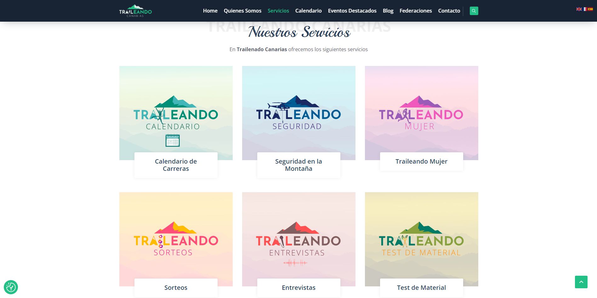 Detalle del proyecto Traileando Canarias