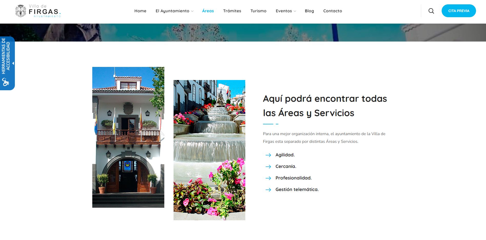 Detalle del proyecto Ayuntamiento de Firgas