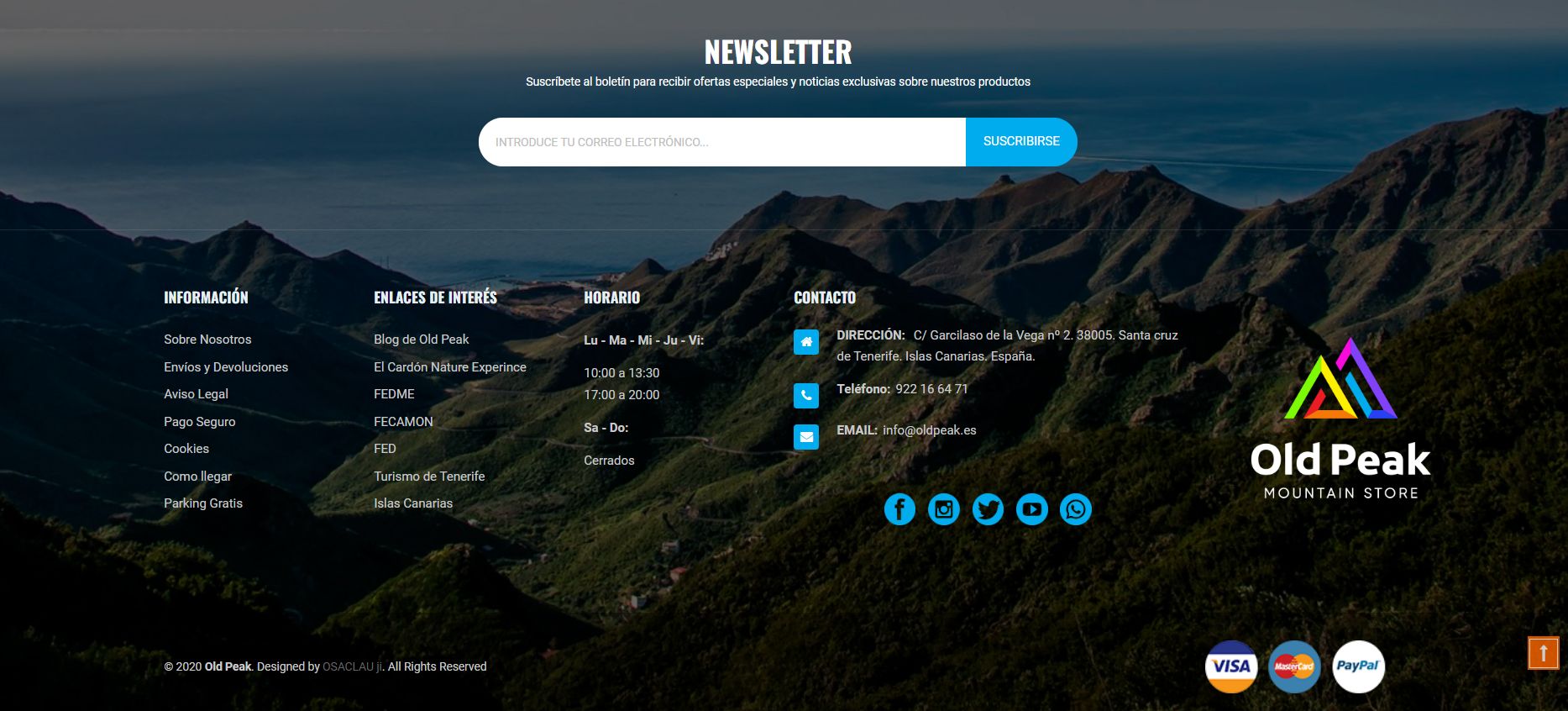 Detalle del proyecto Old Peak Mountain Store